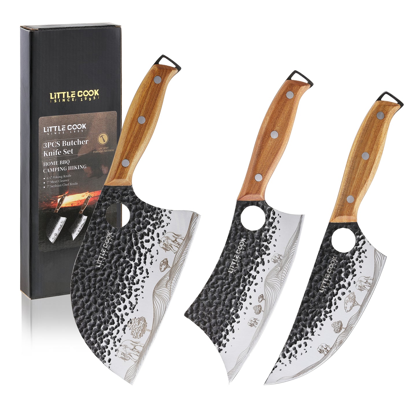 [باقة العزايم الملكية 🌙] قدر الضغط الستانلس 18/10 (الأصلي) + طقم سكاكين "الفايكنج" الاستانلس مجاناً! وفّري 40% من وقت المطبخ واطبخي الذبيحة بلمسة احترافية.