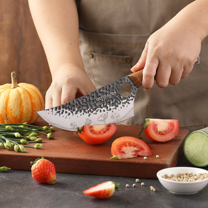 [باقة العزايم الملكية 🌙] قدر الضغط الستانلس 18/10 (الأصلي) + طقم سكاكين "الفايكنج" الاستانلس مجاناً! وفّري 40% من وقت المطبخ واطبخي الذبيحة بلمسة احترافية.